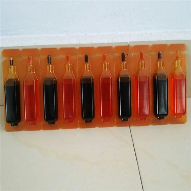 Amber PVCPE Foil For Liquid Packing Suppository Packing Composite Sheet